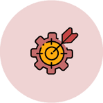 Icon of a chesspiece and a datasheet