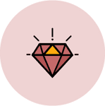 Icon of a chesspiece and a datasheet